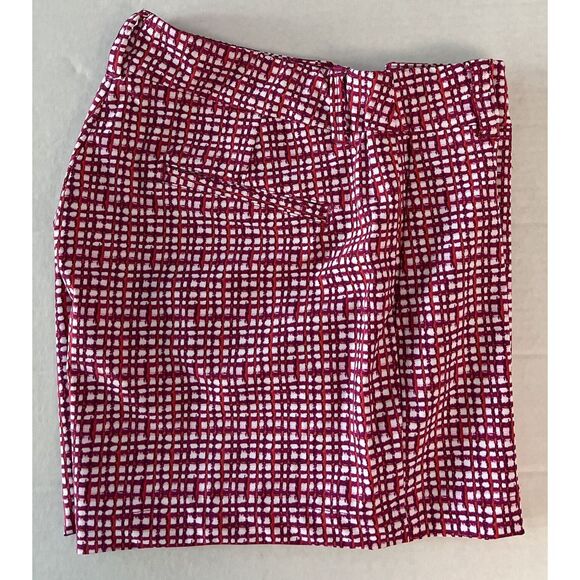 SPANX Sunshine Shorts Sz S Hibiscus Gingham 4” Pull On Functional Front Pockets - Picture 5 of 12